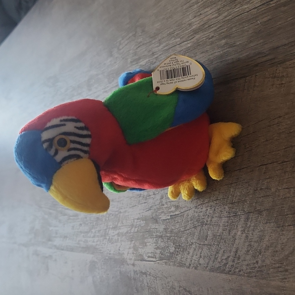 Jabber The Parrot beanie baby